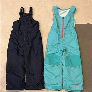 Columbia Kids' Overalls - Black and Teal